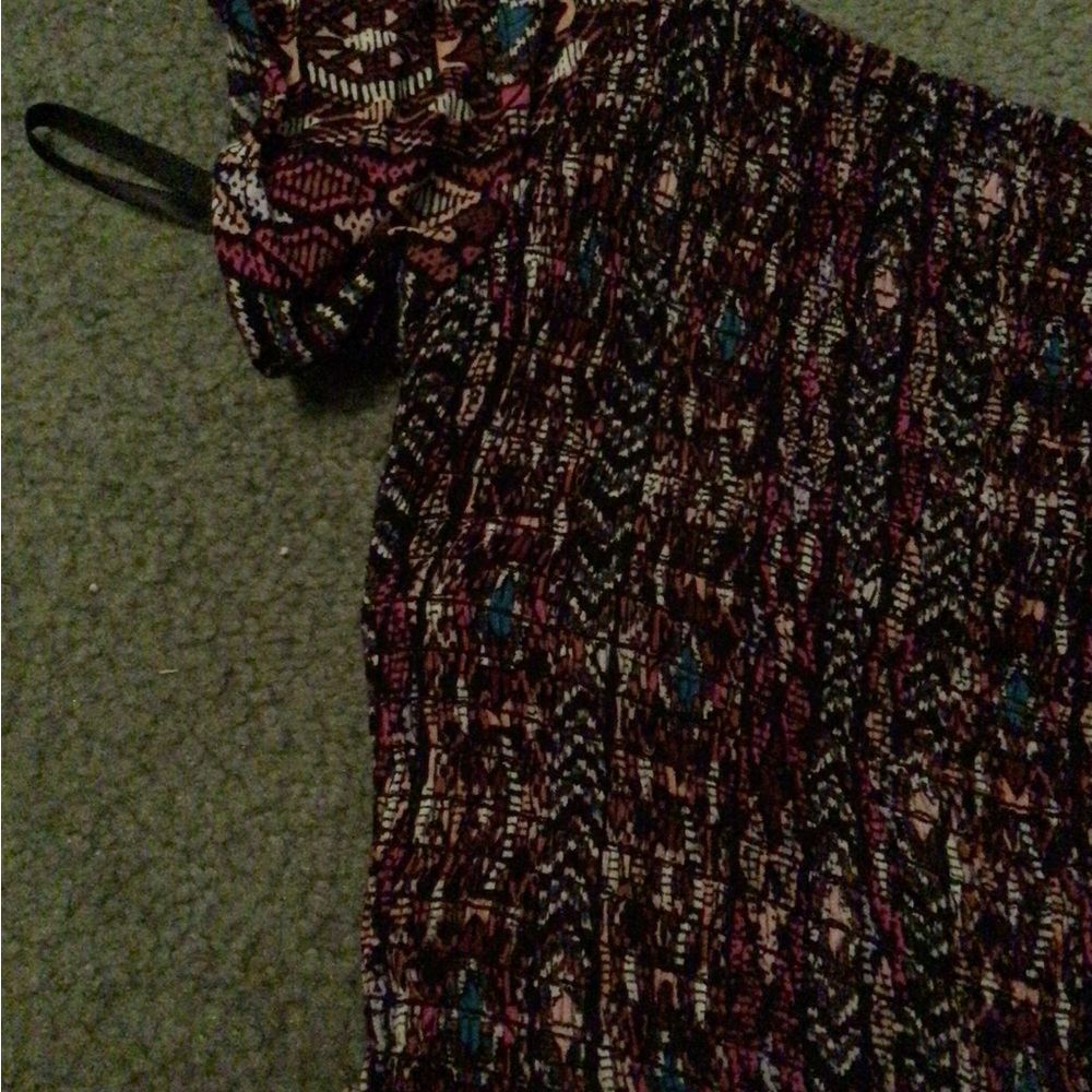 Multicolored Patterned Dress - Picture 5 of 6